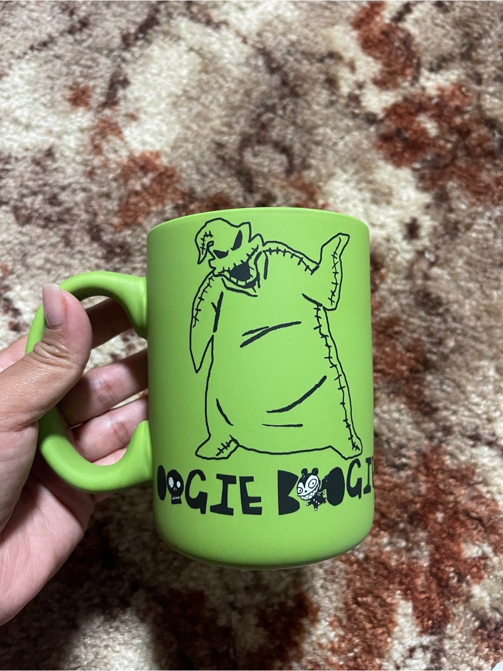 Disney Lime Green Oogie Boogie Ceramic Mug